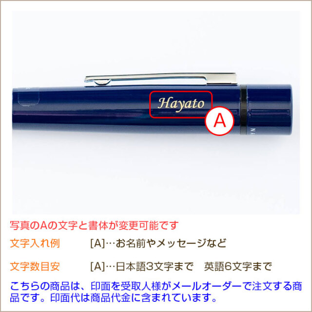 文字入れ内容