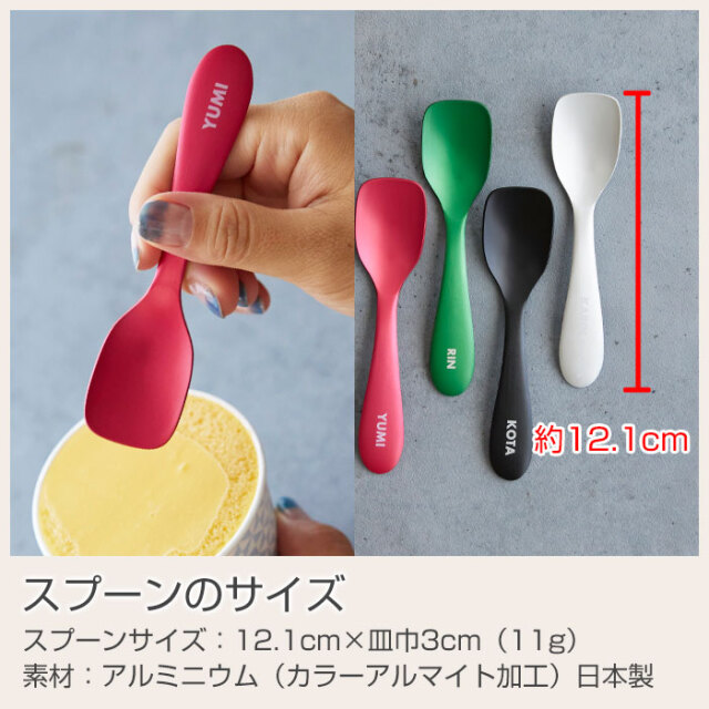 スプーンのサイズ