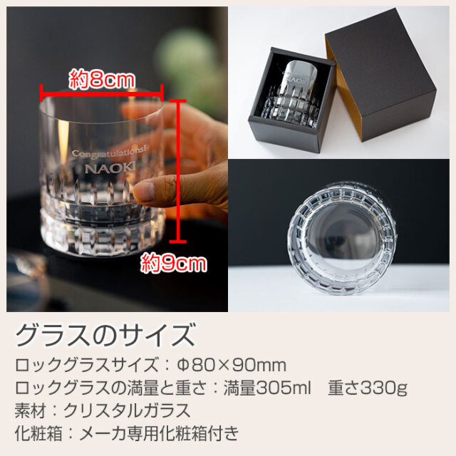 オリジナルグラス ロックグラス モダス 300ml[手描き・オリジナルデザイン]