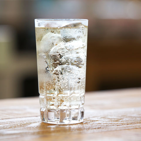 オリジナルハイボールグラス　ダイヤカット　[手描き・オリジナルデザイン]