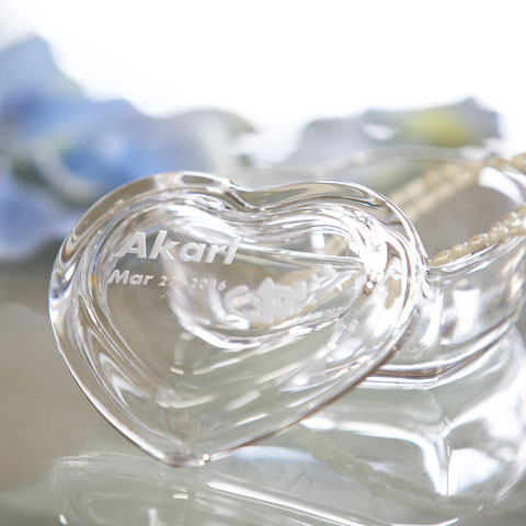 オリジナル小物入れ ハート型 [手描き・オリジナルデザイン]