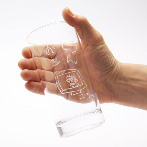 オリジナルグラス　ハイボールグラス　365ｍｌ　[手描き・オリジナルデザイン]