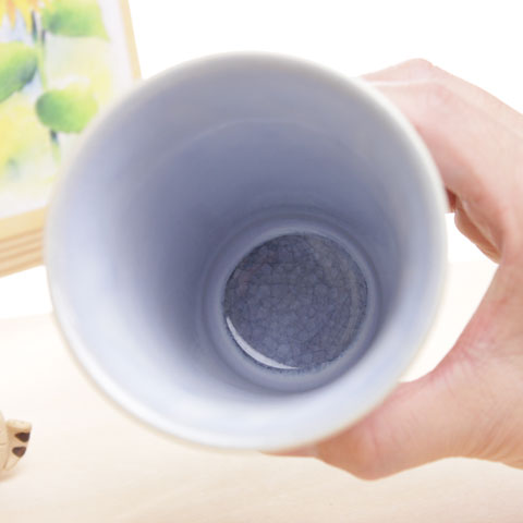 萩焼きつぼみオリジナルフリーカップ[手描き・オリジナルデザイン]