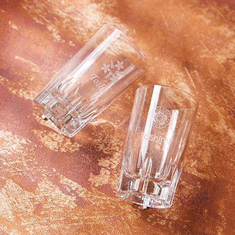 オリジナルウイスキーグラス アルスター[手描き・オリジナルデザイン]