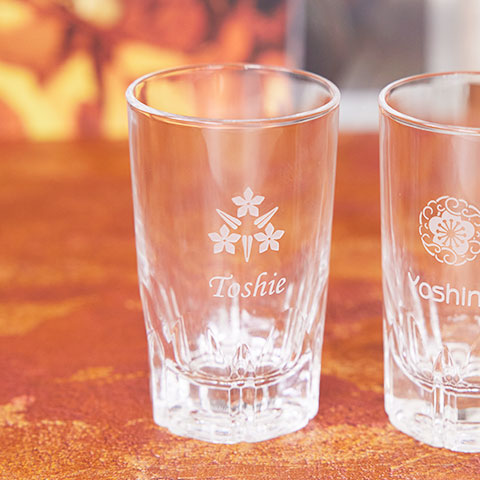 オリジナルウイスキーグラス アルスター[手描き・オリジナルデザイン]