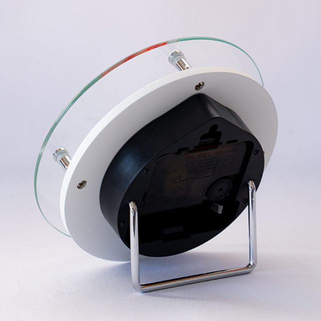 オリジナルプリント ディアモント 置き時計　UV[手描き・オリジナルデザイン]