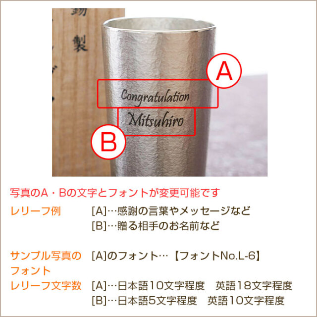 文字入れ内容