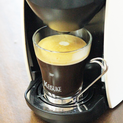 耐熱ガラス名入れマグカップ