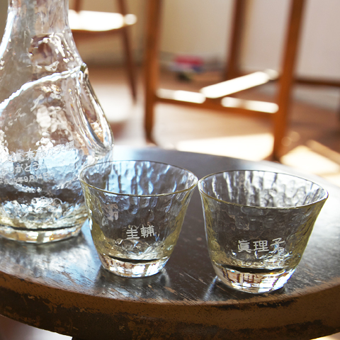 名入れ酒器セット 高瀬川