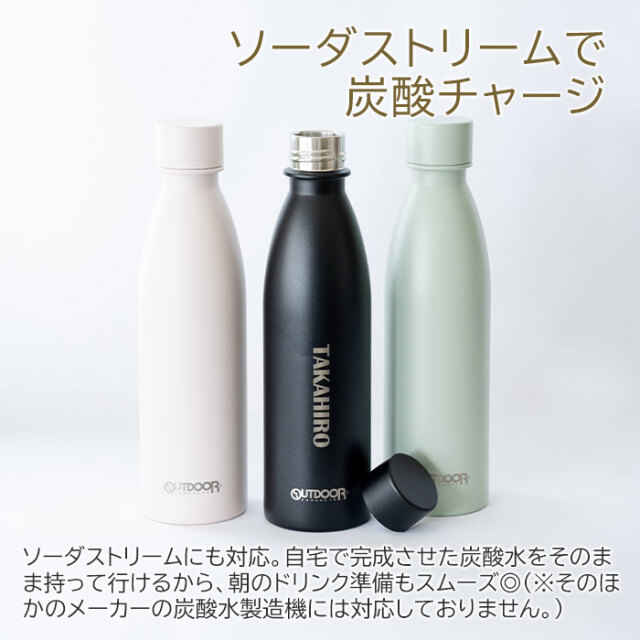 ソーダストリームで炭酸チャージ