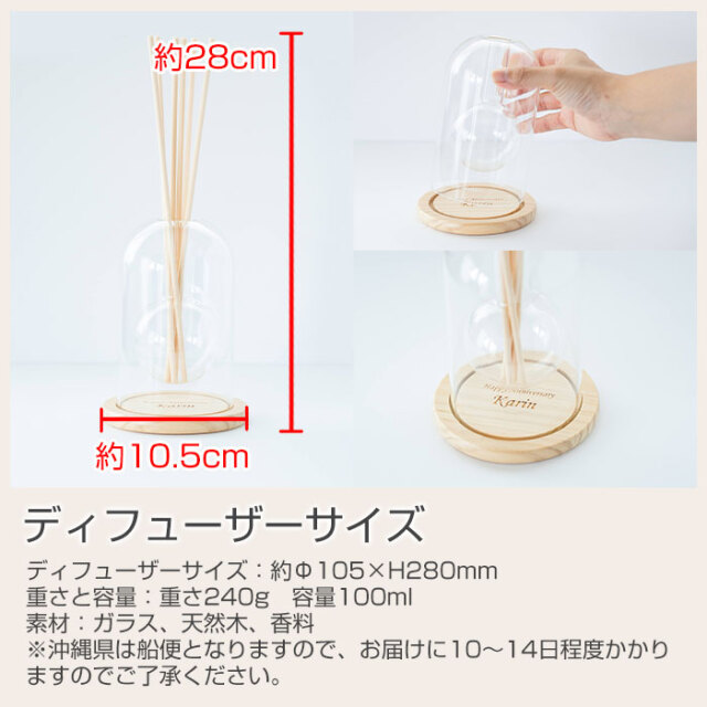 ディフューザーサイズ