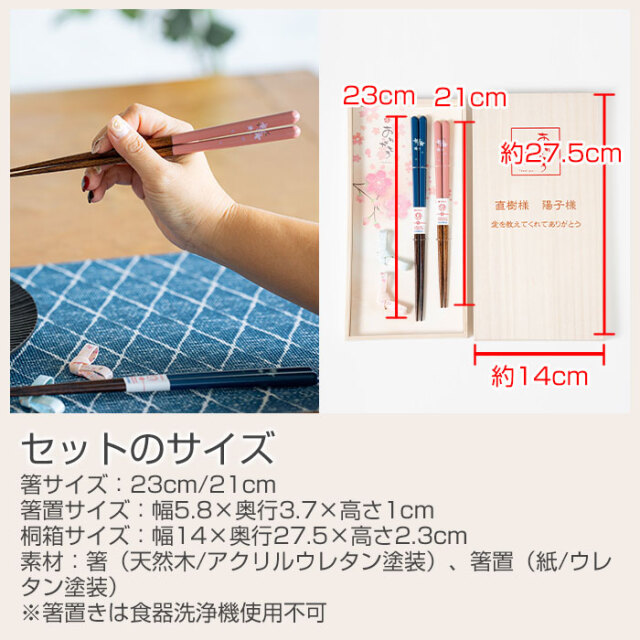 セットのサイズ
