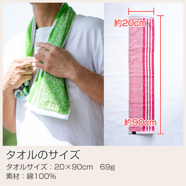 タオルのサイズ