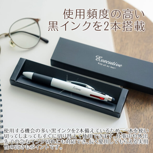 使用頻度の高い黒インクを2本搭載