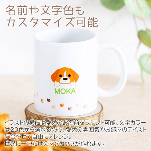 名前や文字色もカスタマイズ可能