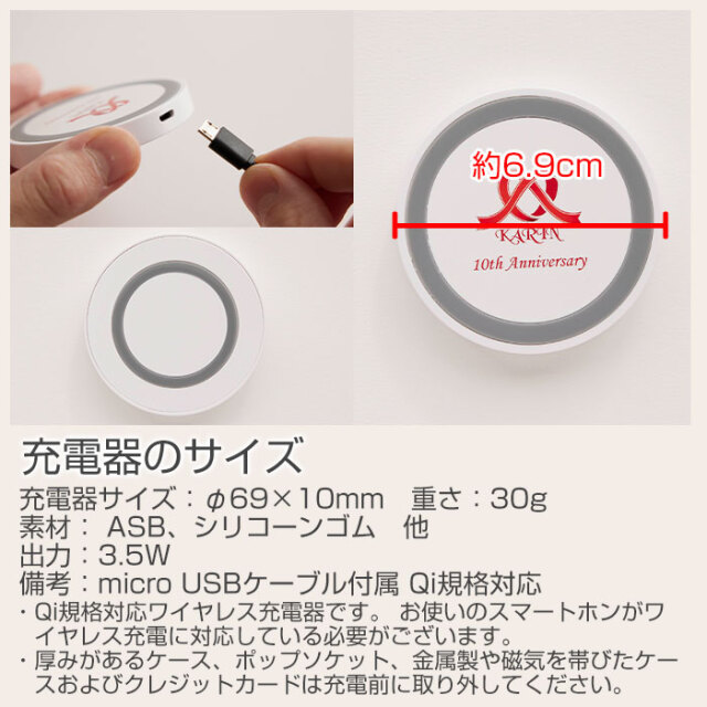 充電器のサイズ