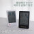 名入れ 革風 デスクカレンダー 電波クロック UV