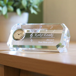 オリジナル置き時計　アングル　[手描き・オリジナルデザイン]