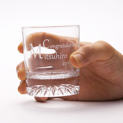 オリジナルウイスキーグラス 北斗 [手描き・オリジナルデザイン