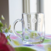 オリジナルグラス　ガラスマグカップ　[手描き・オリジナルデザイン]