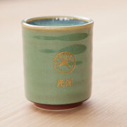 オリジナル湯呑み 若草たっぷり湯呑み[手描き・オリジナルデザイン]