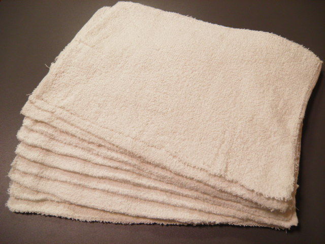 雑巾、厨房の台拭き鍋つかみに業務ウエスとしても