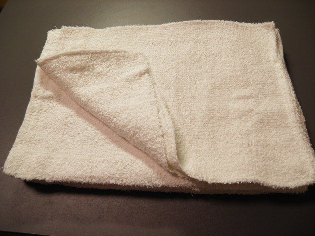 雑巾、薄いので台ふき替りやふきんとしても