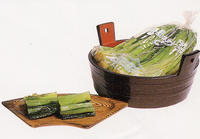 美味しい漬物 信州特産 野沢菜漬 ５００ｇ