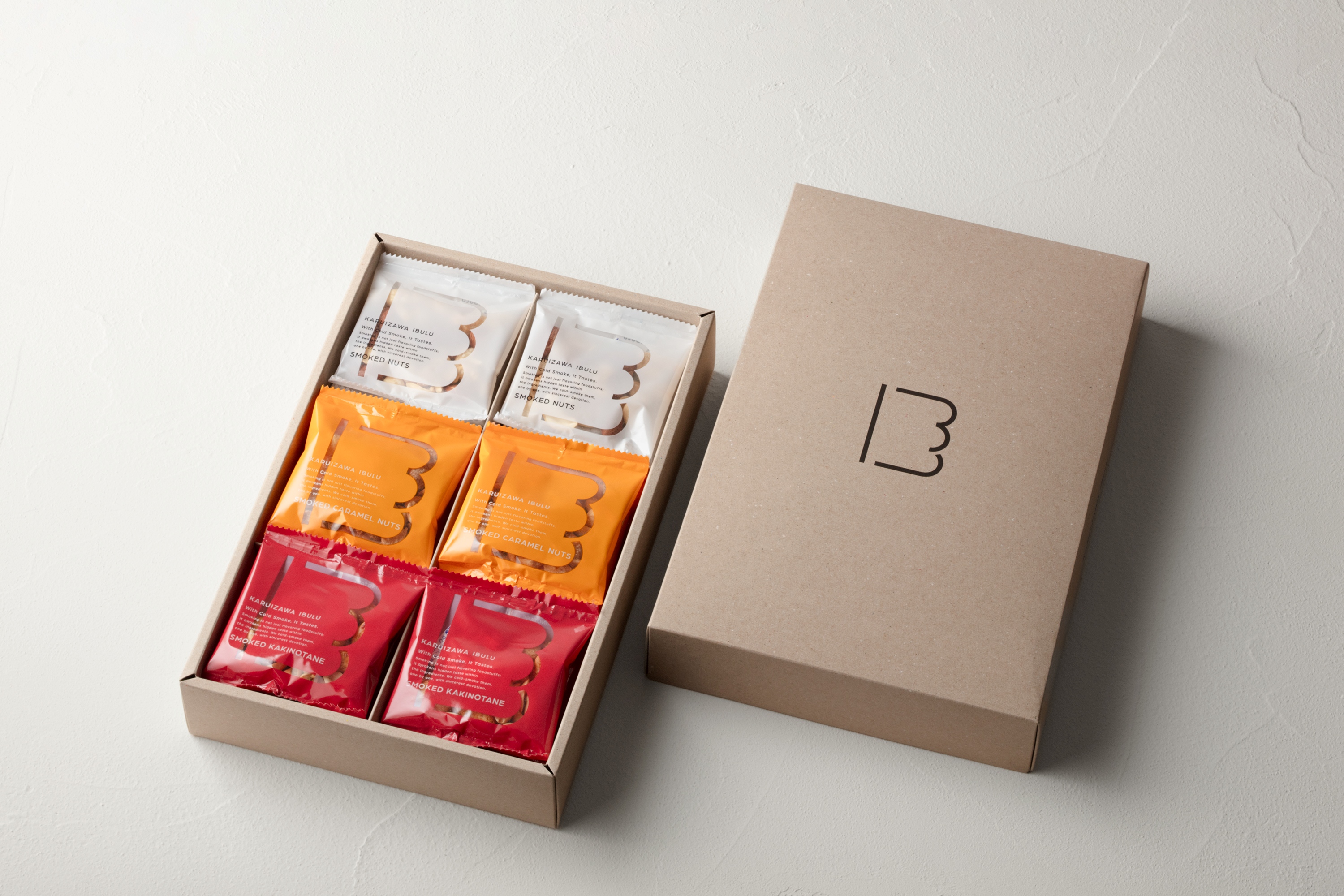 燻製ナッツアソート（S）20g×各6個（計12個）入り- 軽井沢いぶる