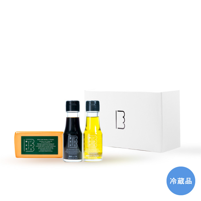 こだわりギフトBOX（しょうゆ・オリーブオイル・チーズ）