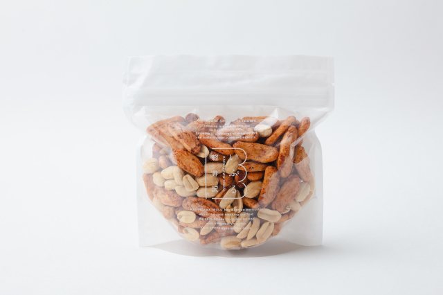 燻製柿の種　150g