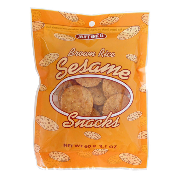 玄米せんべい　白ゴマ　【130710】