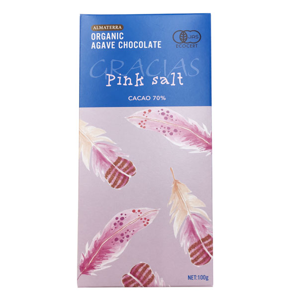 有機アガベチョコダーク ピンクソルト（夏季冷蔵扱い商品）【131400】