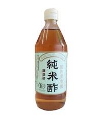 国内産有機純米酢　500ml　（冷凍品と同梱不可商品）【110830】