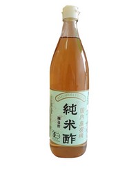 国内産有機純米酢　900ml　（冷凍品と同梱不可商品）【110831】