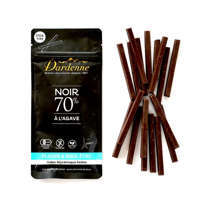 有機アガベチョコレート スティック カカオ70％