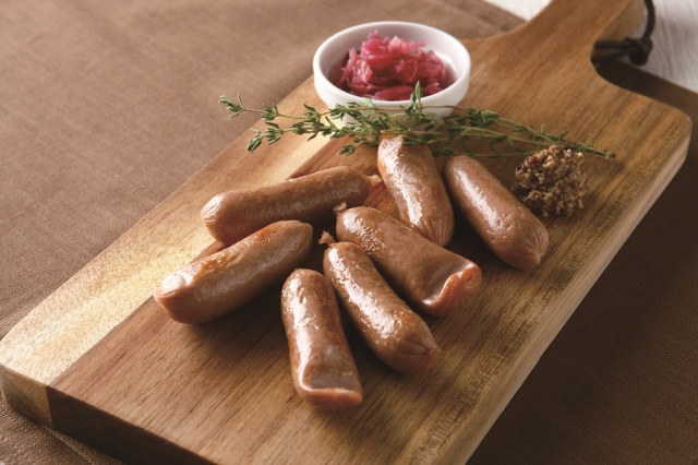 大豆ミートを使ったヴィーガンウインナー