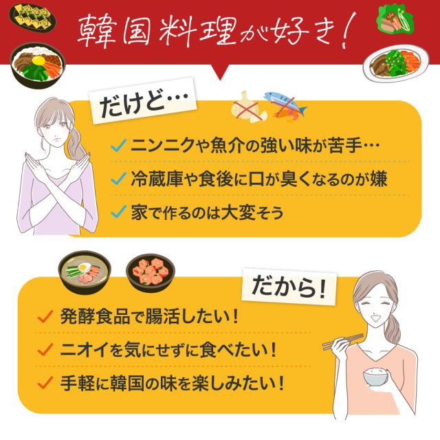 韓国シリーズ　韓国料理は好きだけど