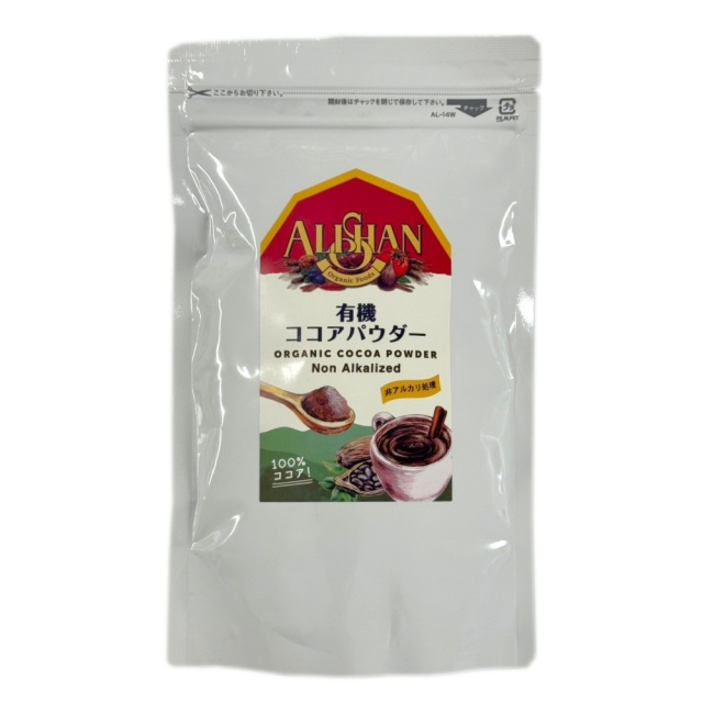 品切れ　有機ココアパウダー（非アルカリ処理）150ｇ