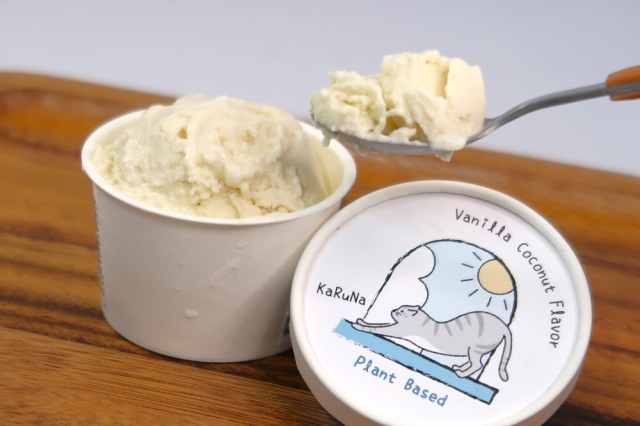 ヴィーガンクラフトにゃんこアイス バニラココナッツ