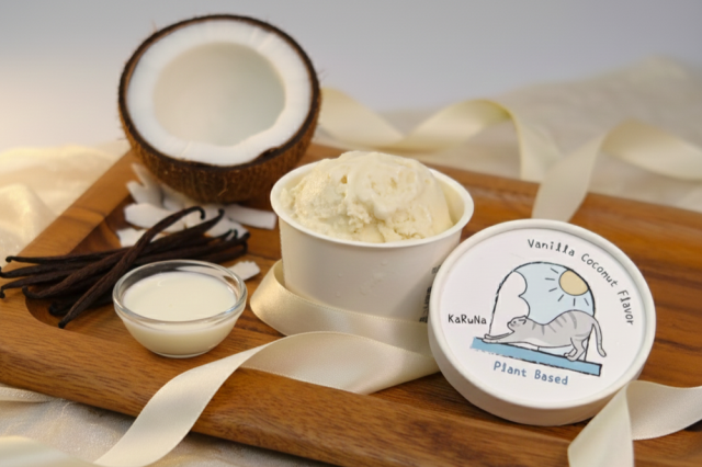 ヴィーガンクラフトにゃんこアイス バニラココナッツ