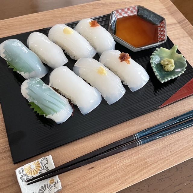 イカのお寿司風