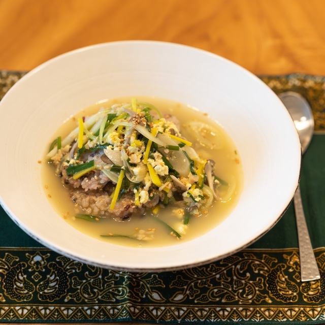 ヴィーガンおこげクッパ