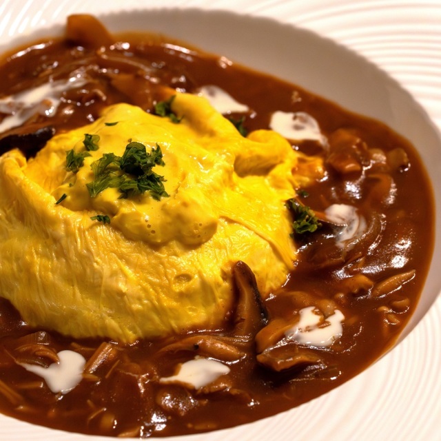 ヴィーガンオムハヤシ