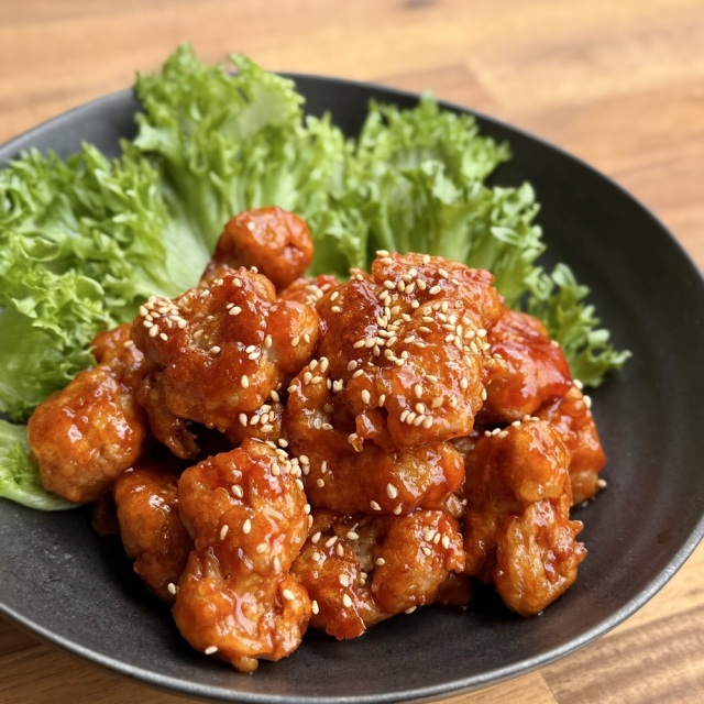 ヤンニョムチキン風