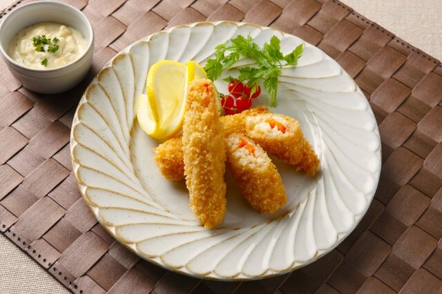 精進エビフライ Vegan Deep-Fried Prawn ベジタリアン ヴィーガン食材