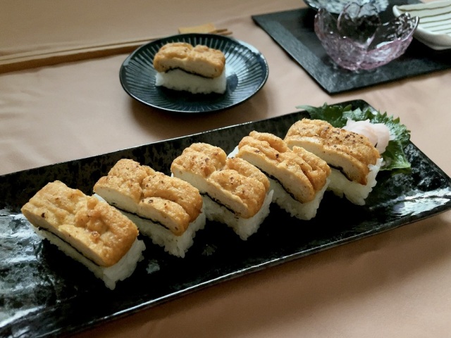 ヴィーガン寿司 炙り蒲焼寿司