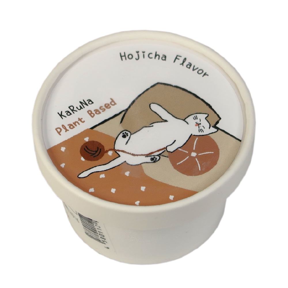 ヴィーガンクラフトにゃんこアイス ほうじ茶