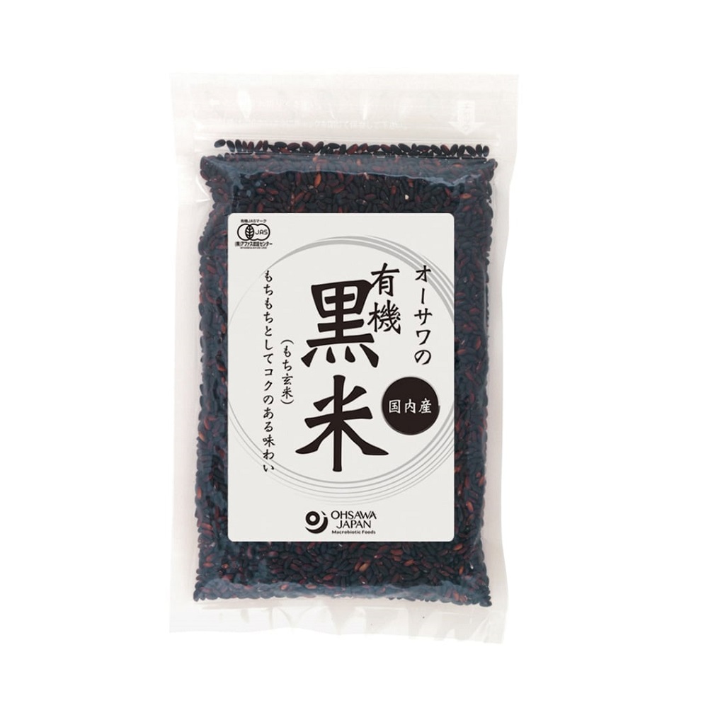 オーサワの有機黒米（国産）