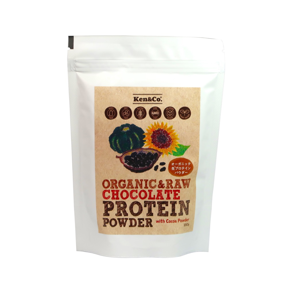 オーガニック 生プロテインパウダー カカオ